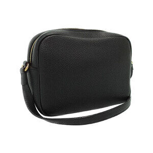 Gucci Interlocking Disco Pebbled Tassel Crossbody Soho GG Leather Bag